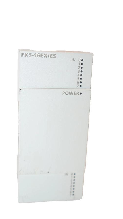 Used MITSUBISHI ELECTRIC FX5-16EX/ES , FX516EXES 24Vdc 4mA Programmable Controller