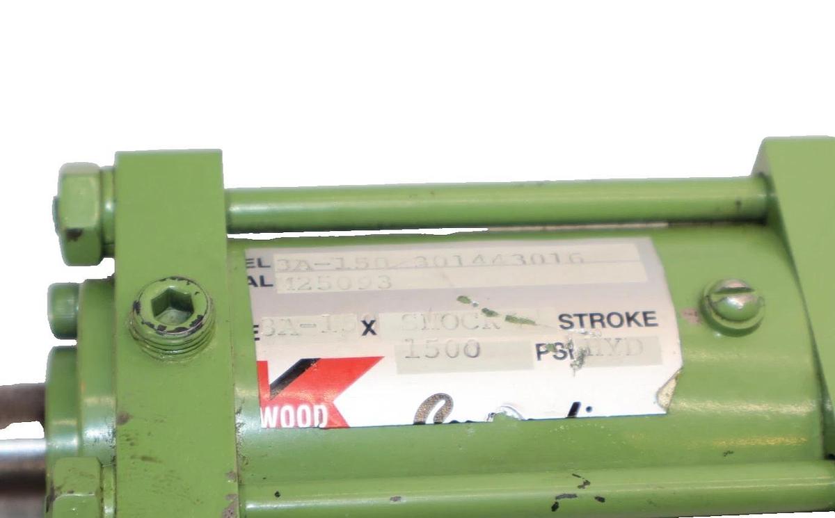 Kimwood Hydraulic Cylinder 3A-150301443016 3A-150 301443016 1500psi 3/4" *NOS*