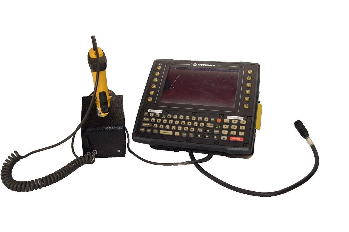 Used MOTOROLA / PSION INC. VH10/8516 Touchscreen Computer Terminal W/ LS3408 Scanner