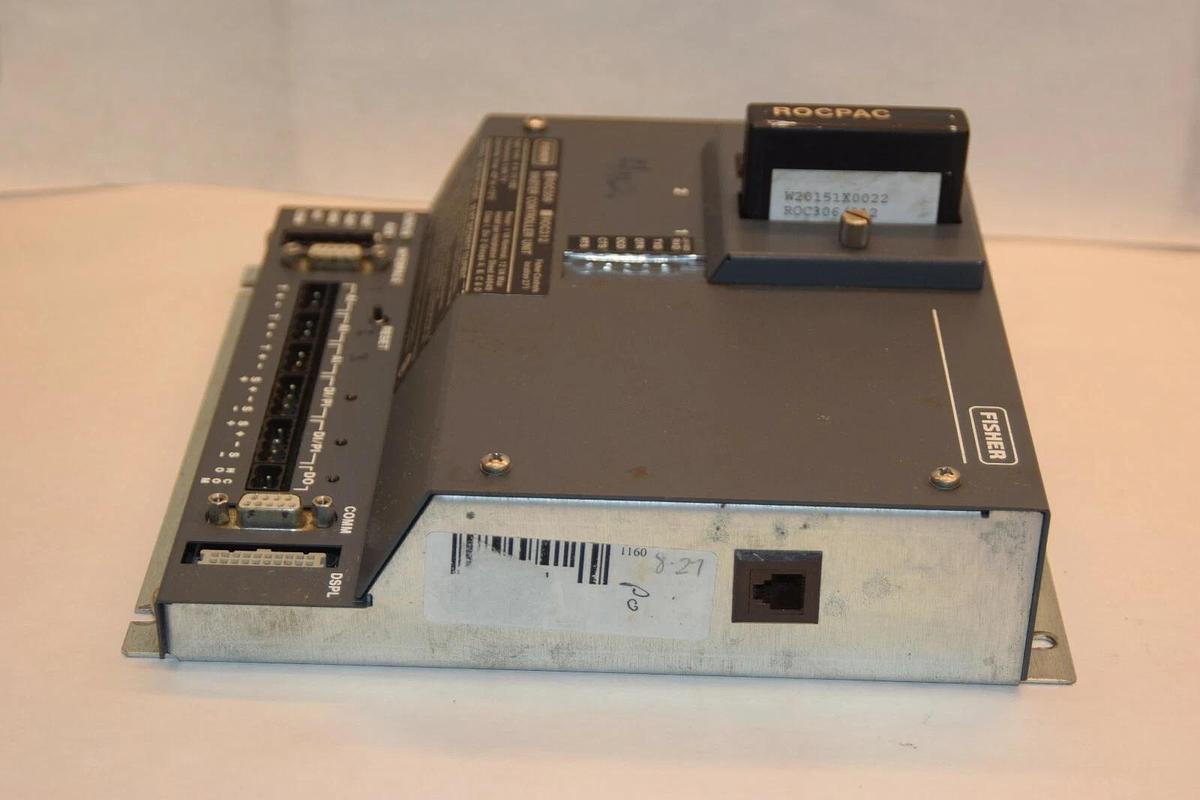 Used FISHER DCS ROC306 ROC 306 ROC-306 Master Controller Unit  W20151X0022