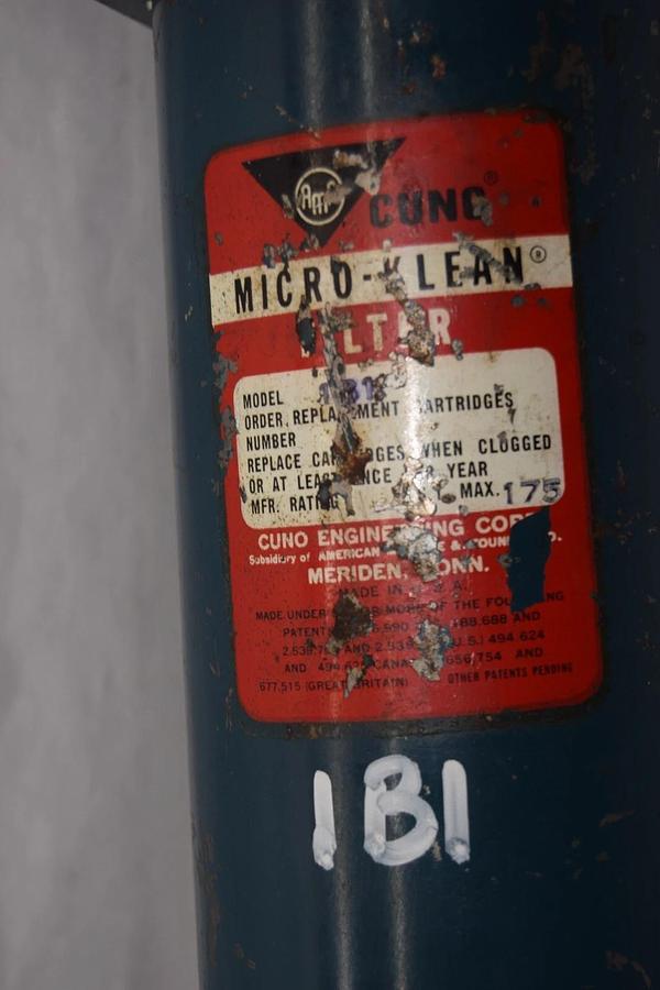 (NEW) AMF 1B18 , 175 Max Psi Micro-Klean CUNO Filter