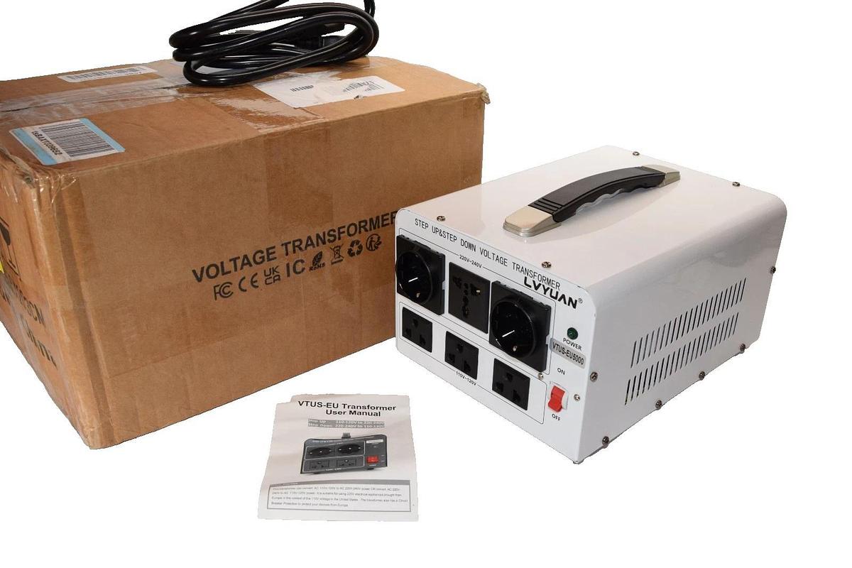 Lvyuan VTUS-EU5000 , VTUSEU5000 110-120V Step up & Down Voltage Transformer -New