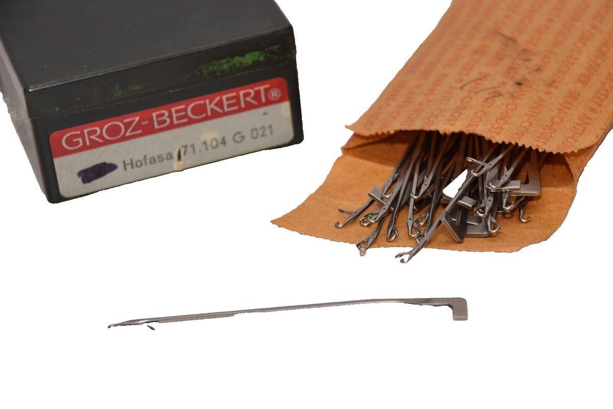 (NEW - Approx. 40) GROZ-BECKERT 71.104 G 021 Titanium Coated Embroidery Needle
