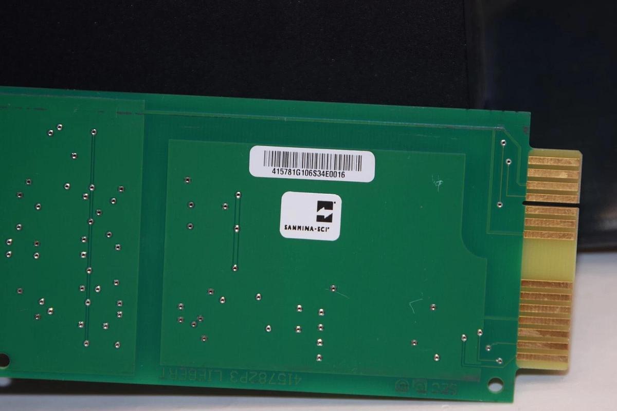 Used LIEBERT 200545G2 Control Board With 415781G1 Rev 06 Interface Command Card