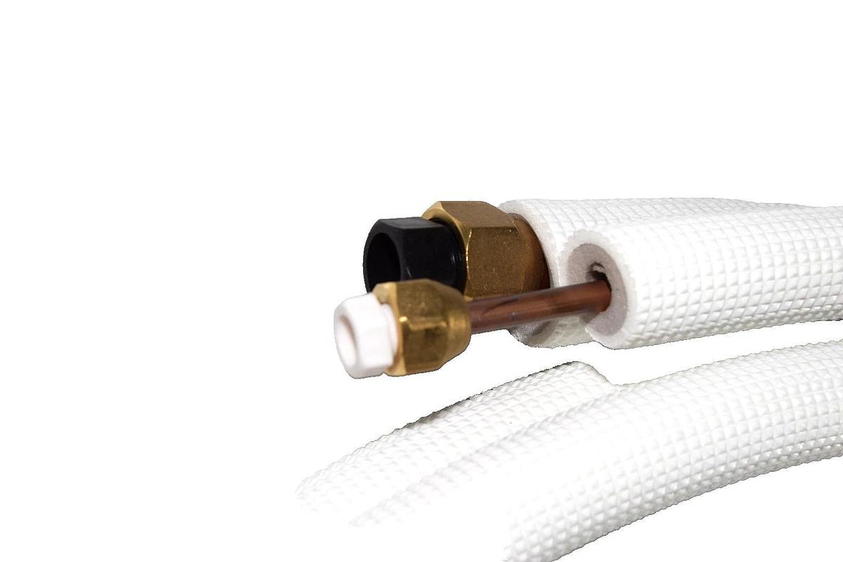 Senville PJX-2(7.5)E 25' 1/2" & 1/4" Mini Split Line Set Ext. Insul. Copper NEW