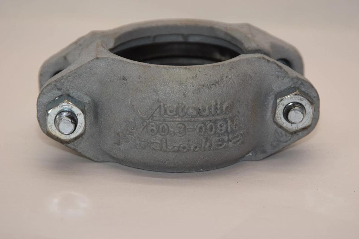 (NEW) VICTAULIC 2"  2/60.3-009N Firelock Galvanized Rigid Coupling