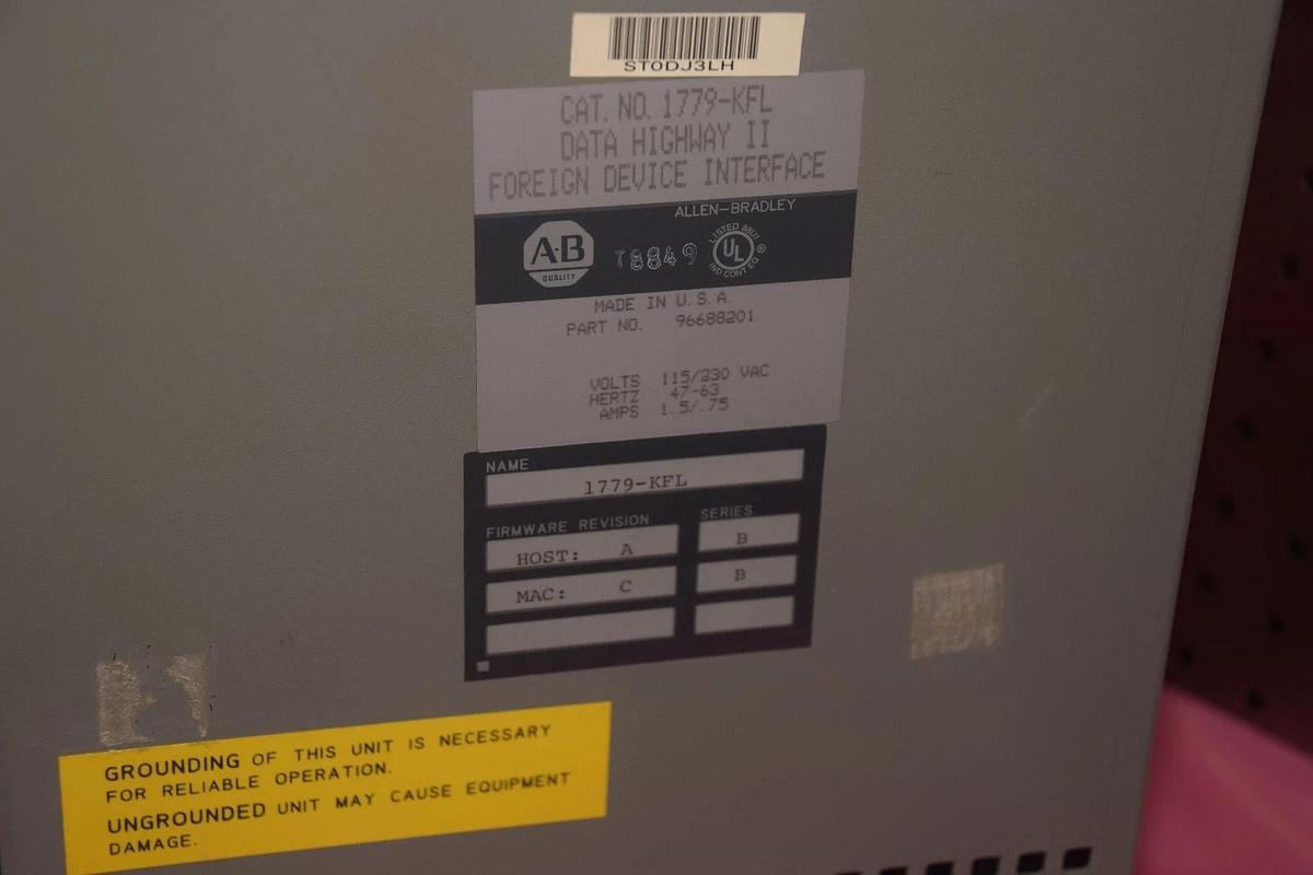 Refurbished Allen-Bradley 1779-KFL Data Highway II Foreign Device Interface 1779KFLR