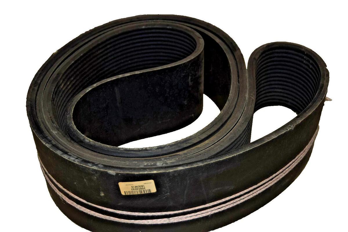 GOODYEAR 1830M16 Micro-V Belt, M Section, 1830M 183" Length 6" Width 16 Rib