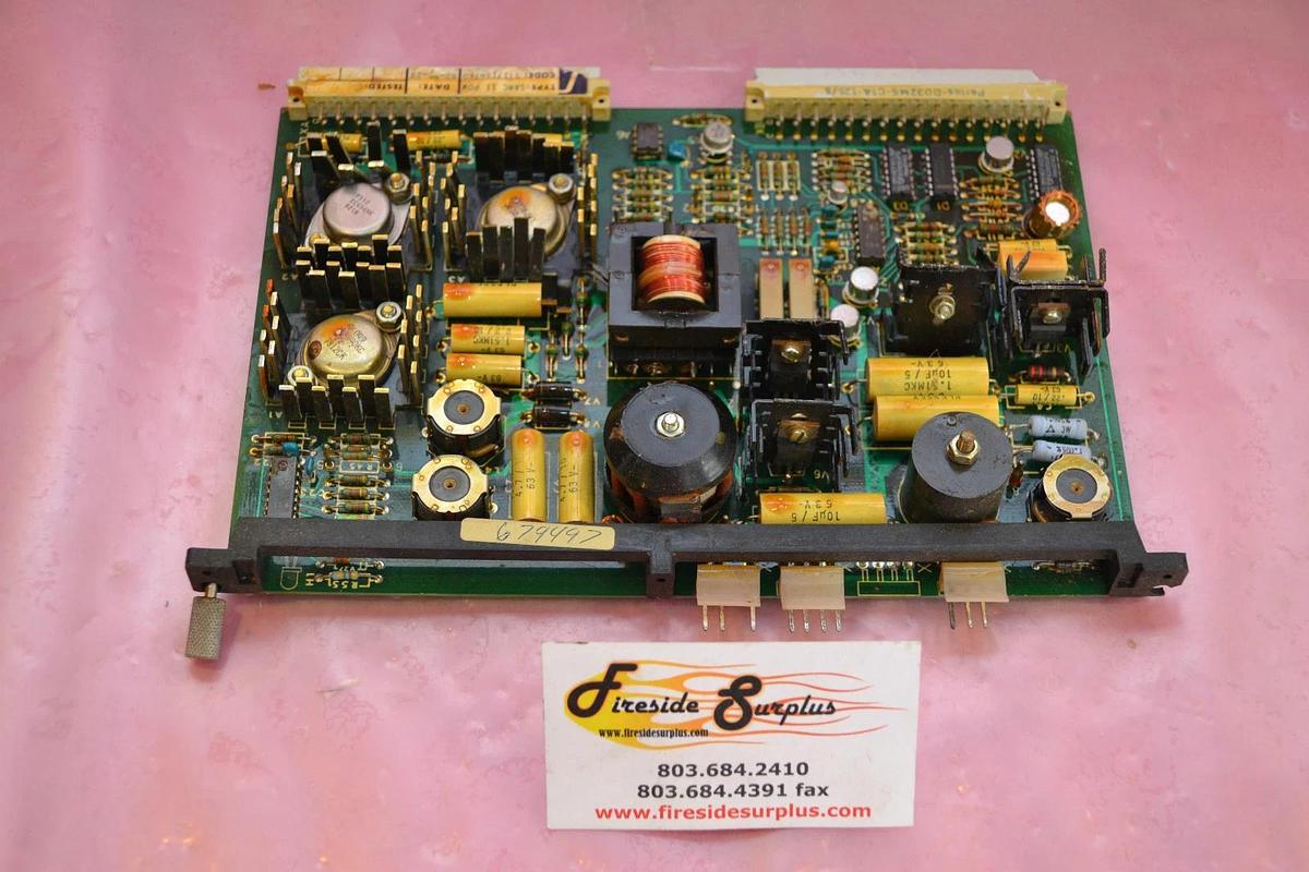 Used STROMBERG CIRCUIT BOARD CARD 5760539-1E 5760539 1E SAMC 1 SUP 57151847KD