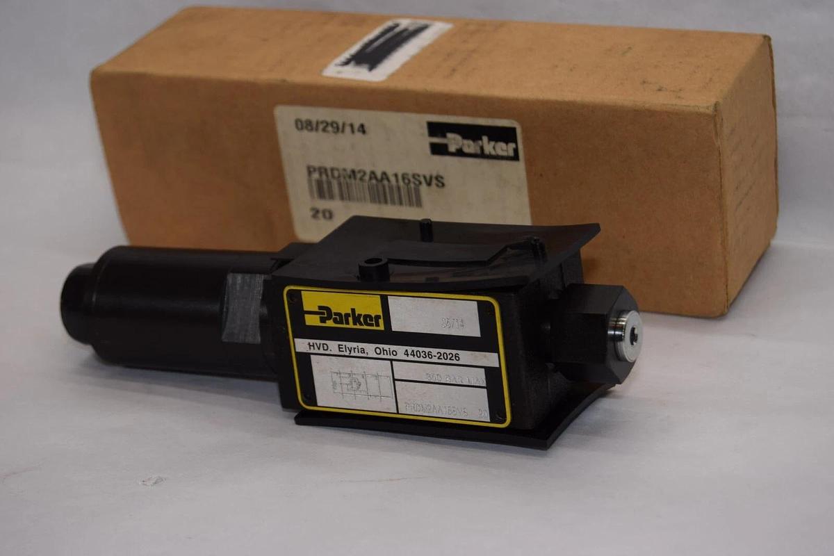 (NEW) PARKER PRDM2AA16SVS 350 Bar Hydraulic Pressure Reducing Valve