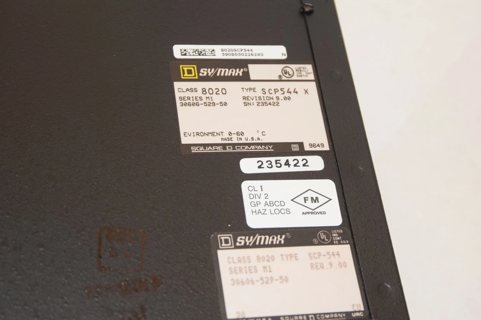 (New) SQUARE D Sy/max 8020 SCP-544 Processor Module SER M1 8020SCP544