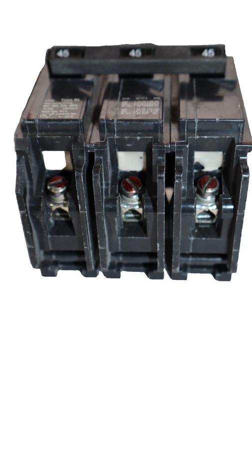 Used Siemens 45A Circuit Breaker ITE 3Pole 45 Amp BL B345