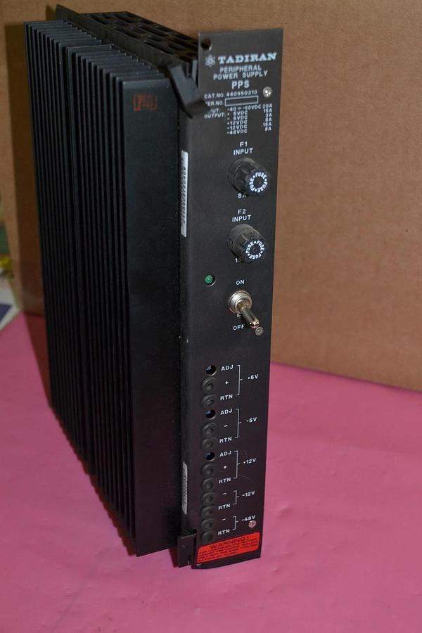 Used Tadiran Peripheral Power Supply PPS 440950310  40-60vdc
