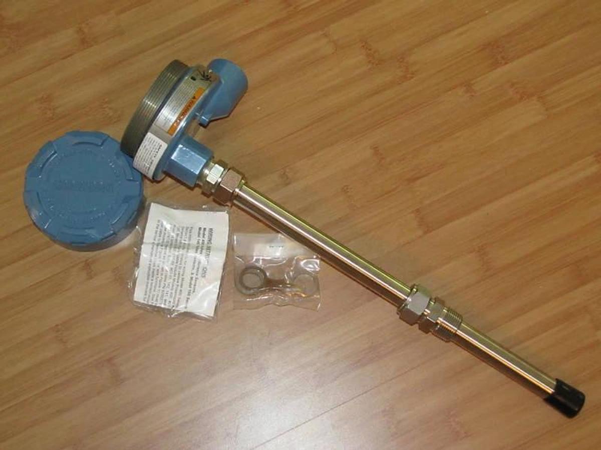 Used NEW ROSEMOUNT PRESSURE TRANSMITTER 10140-55 RTD10 PT100