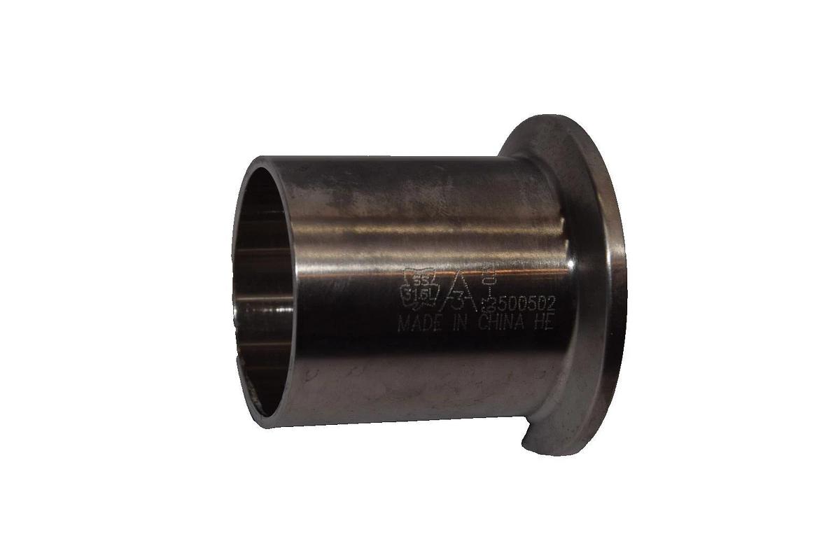 SS 63-03 5005202 316L 1-1/2" Stainless Furrule Weld-on Fitting Sanitary (New)