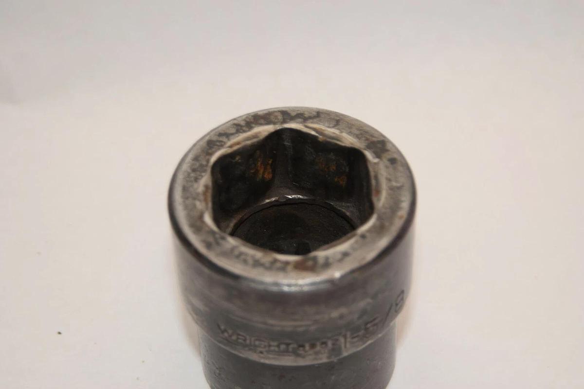 Used WRIGHT TOOL 6 Point Spline Drive Impact Socket  5852 1-5/8"