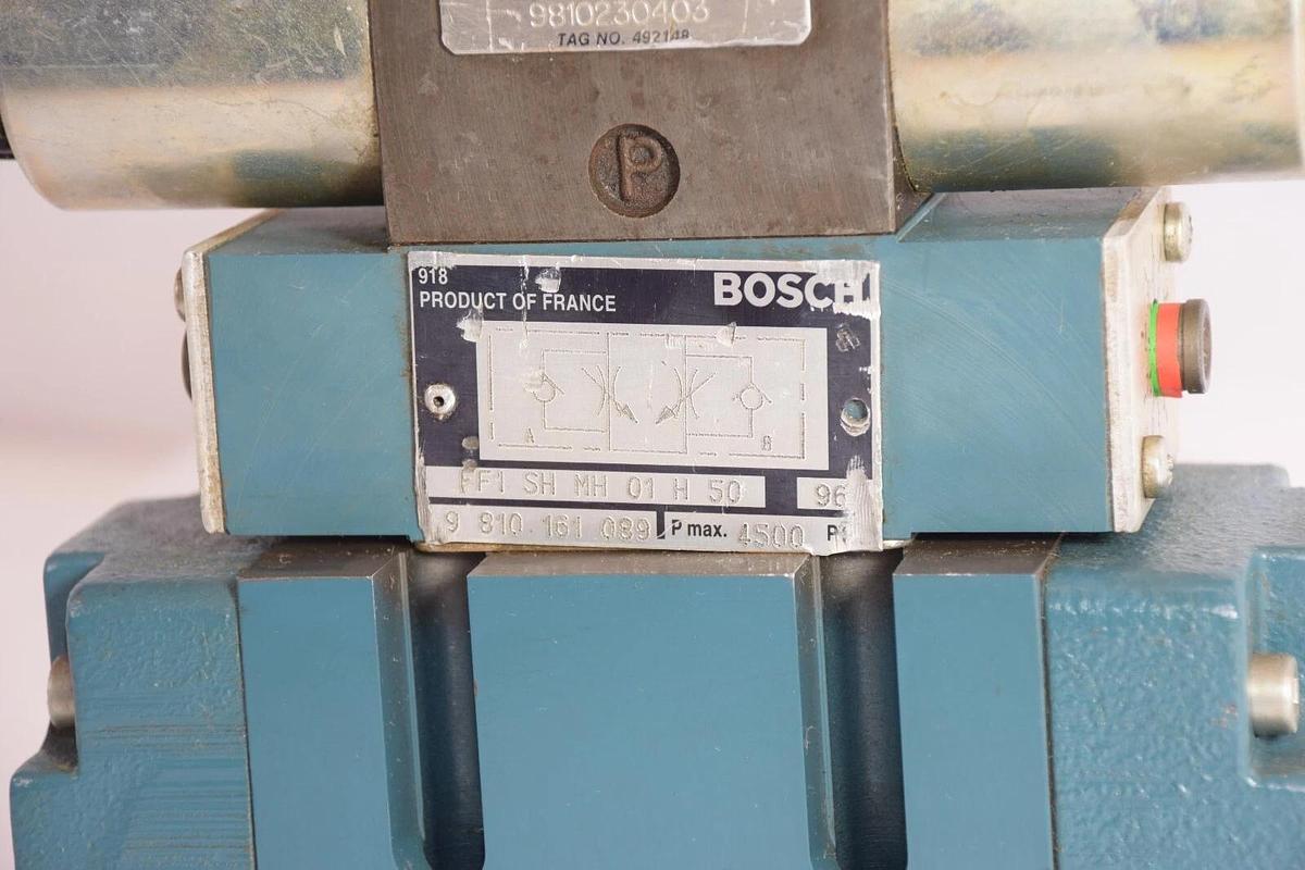 Bosch Valve 081WV10P1V3001PTWC0024/00 E51 9810230611 9810230403  3600psi *NOS*