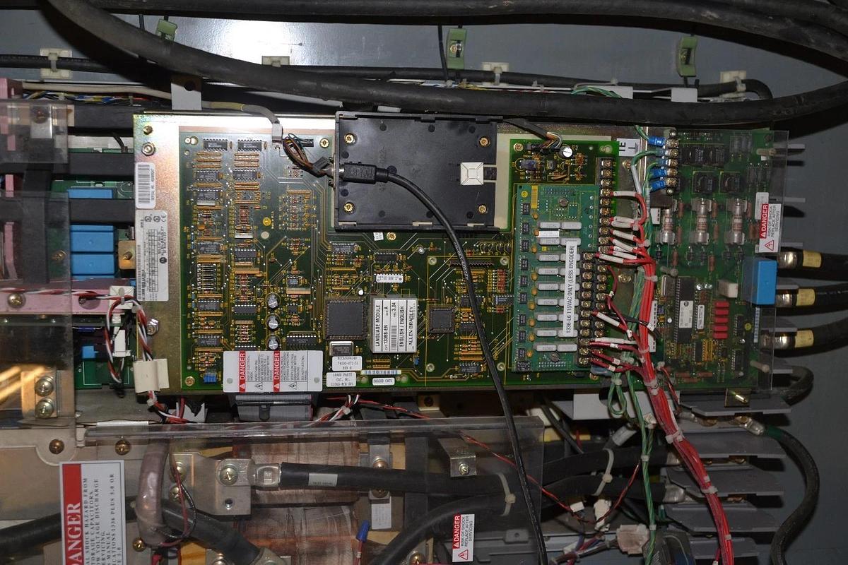 Used Allen Bradley 1336 Plus 250 HP Drive 3Ph 250hp 1336S-B200VAA-HA2C-JF-JR-KD-LR