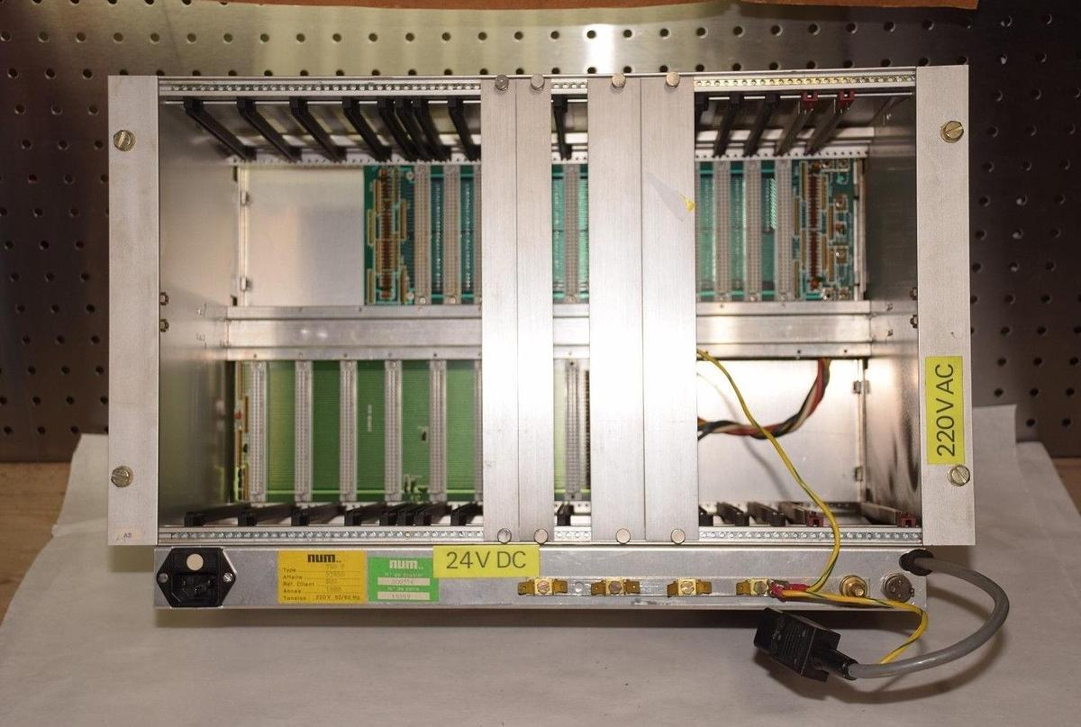 Used NUM Telemecanique 760 F PLC Rack 93650