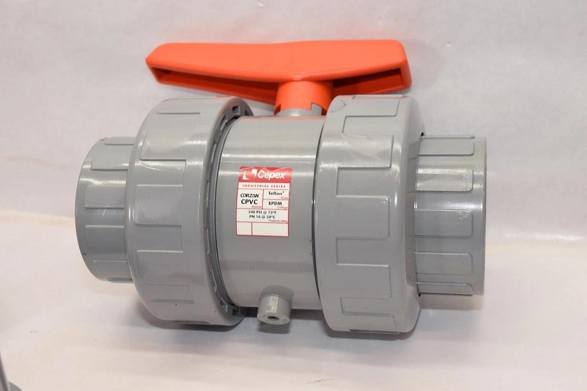 CEPEX Hayward CPVC Ball Valve  D-63-2" D/G 2" 22235 280x130x160mm EPDM/PTTE NEW