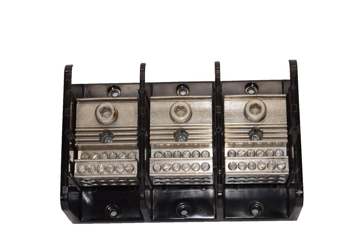 Used Square D Power Distribution Terminal Block 9080 LBA365112