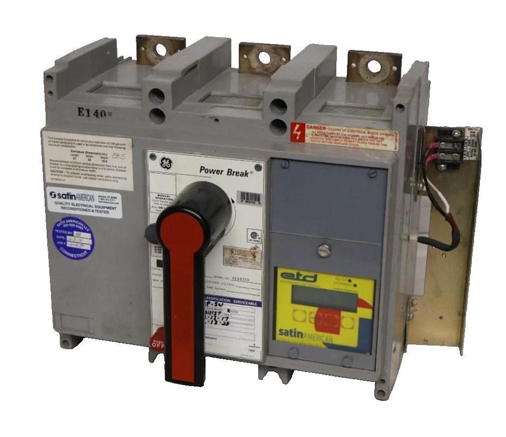 Refurbished GE General Electric Circuit Breaker Power Break 800A Amp TP88SS w/ ETD ETC-12