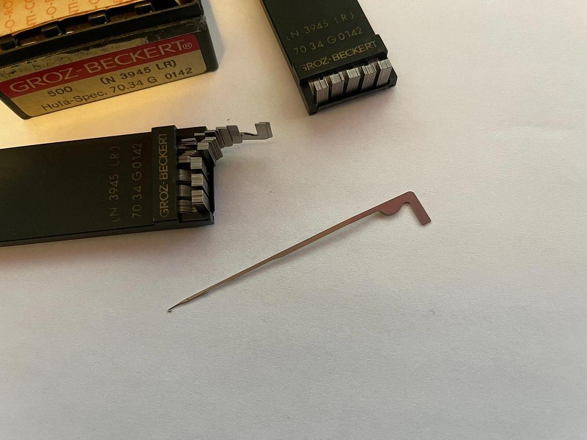 (NEW 500) GROZ-BECKERT Hofa 70.34 G 0142 (N 3945 LR)  Industrial Sewing Needle