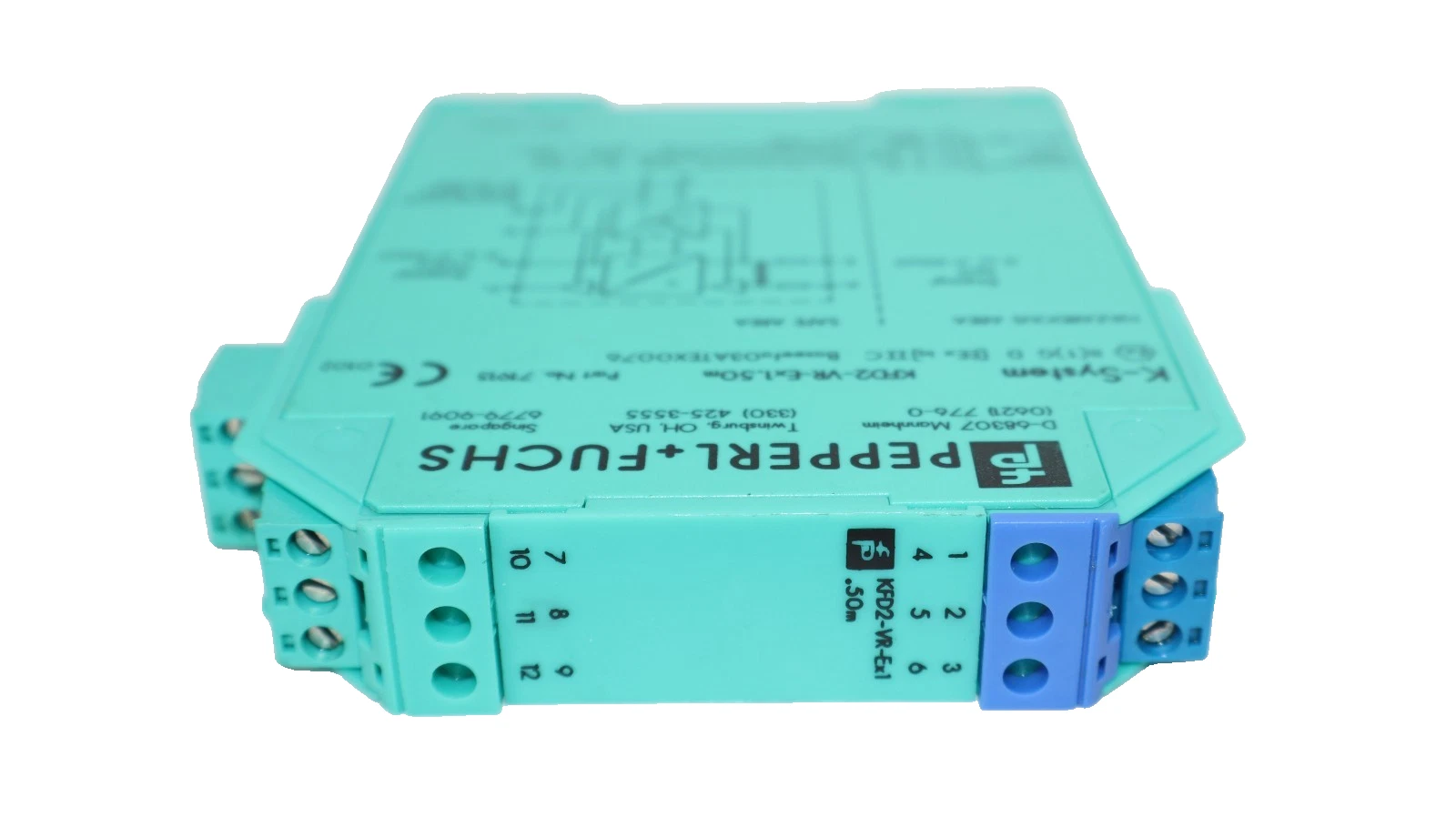 Used Pepperl + Fuchs KFD2-VR-Ex1.50m , 71915 Isolation Module