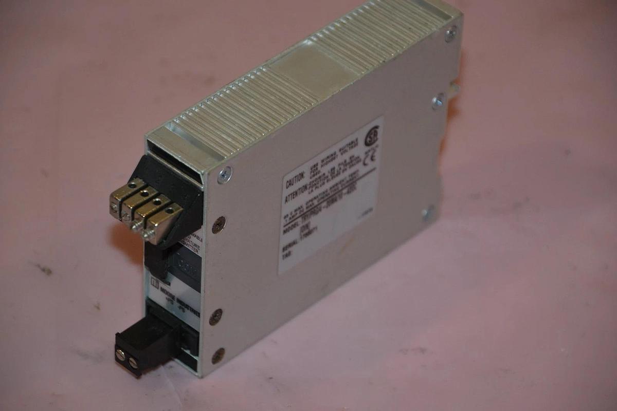 Used MOORE INDUSTRIES PROGRAMMABLE ISOLATED TEMP TRANSMITTER TRY/PRG/4-20MA/10-42DC