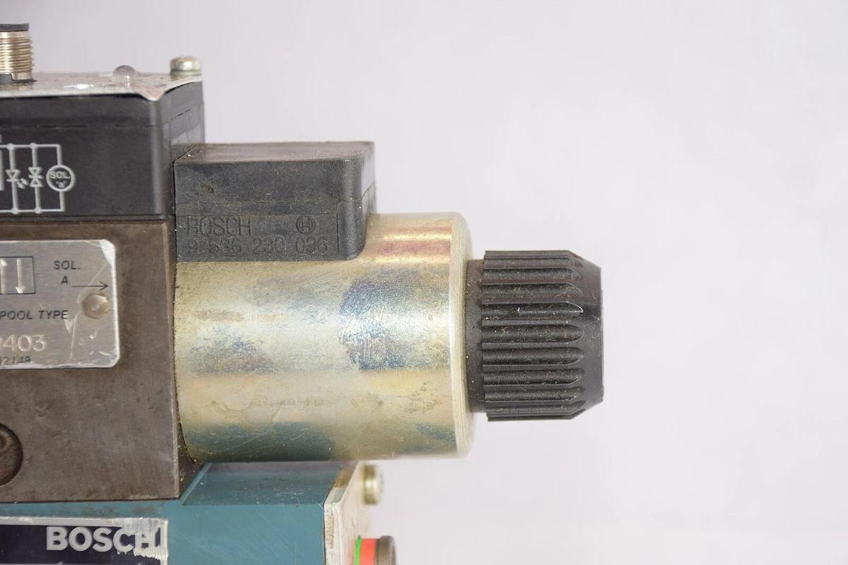 Bosch Valve 081WV10P1V3001PTWC0024/00 E51 9810230611 9810230403  3600psi *NOS*