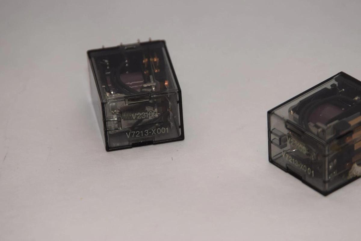 Used (Lot of 2) V7213-X001 , V23100 Relay
