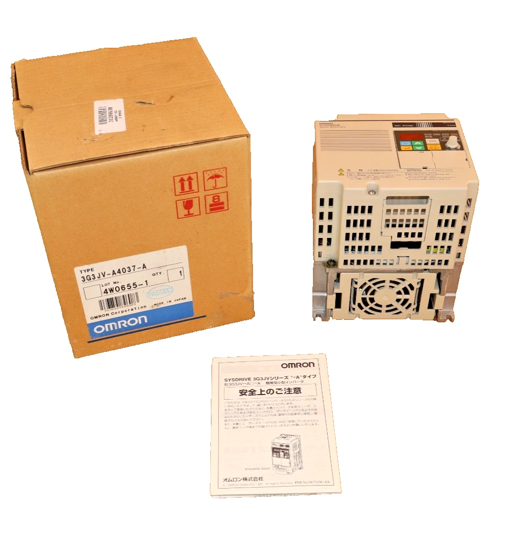 OMRON SYSDRIVE 3G3JV Inverter 3G3JV-A4037-A 3G3JVA4037A 6.5kva 3ph 460v (NEW)