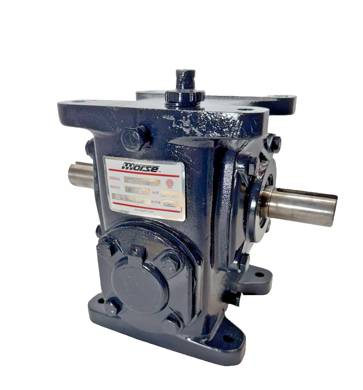 MORSE 20W 40 1-LR B/T 40:1 0.65HP 1750rpm Gear Speed Reducer 20W-40-1-LR-B/T