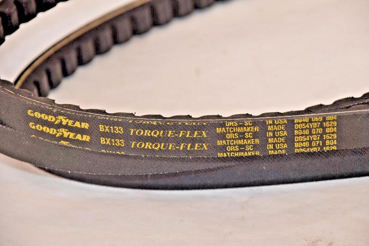 Goodyear BX133 Cogged Torque Flex V-Belt *made in USA* (NEW)