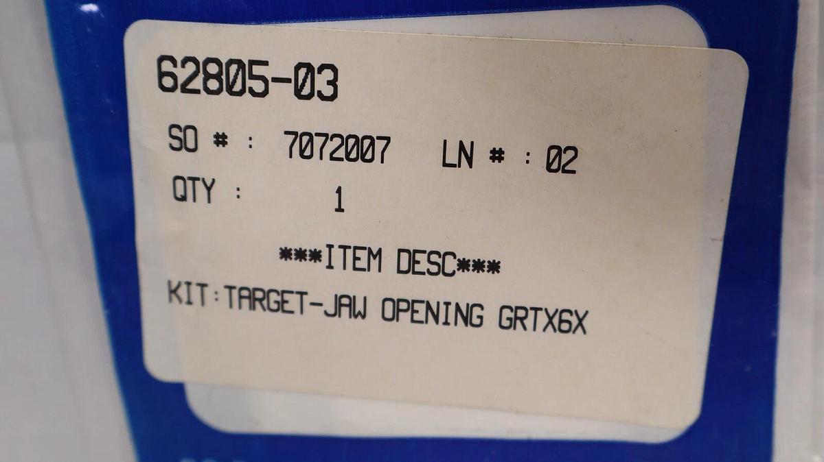 (NEW) PHD 62805-03 , 6280503 Target-Jaw Opening GRTX6X For Gripper