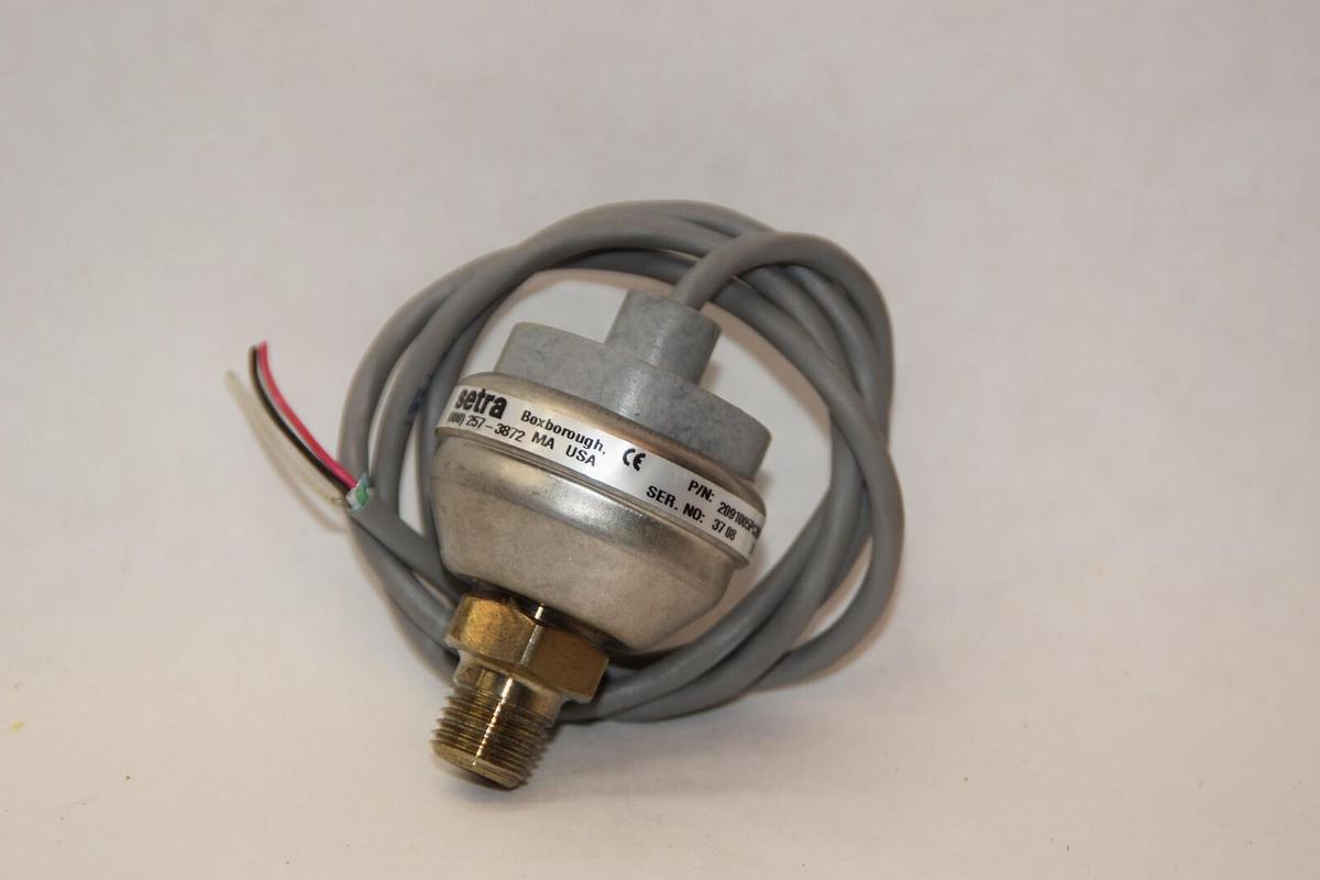 (NEW) SETRA 2091005PC2M1102 -14.7-5 psig 24Vdc Pressure Transducer