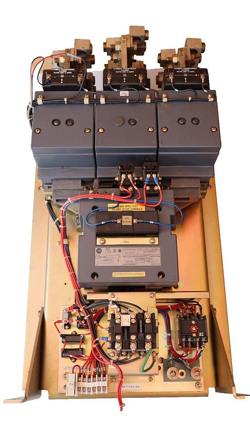 Allen Bradley Contactor Size Sz 8 509-JOD 509JOD B 3ph 3p 120v con. (take-out)