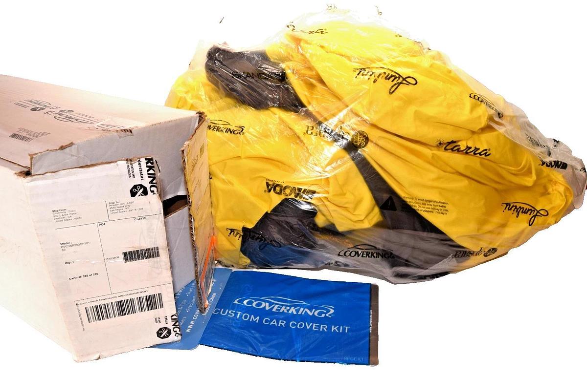 Coverking Custom CVC3SP293CH101-59 Exterior Car Cover Chevrolet Corvette Yellow