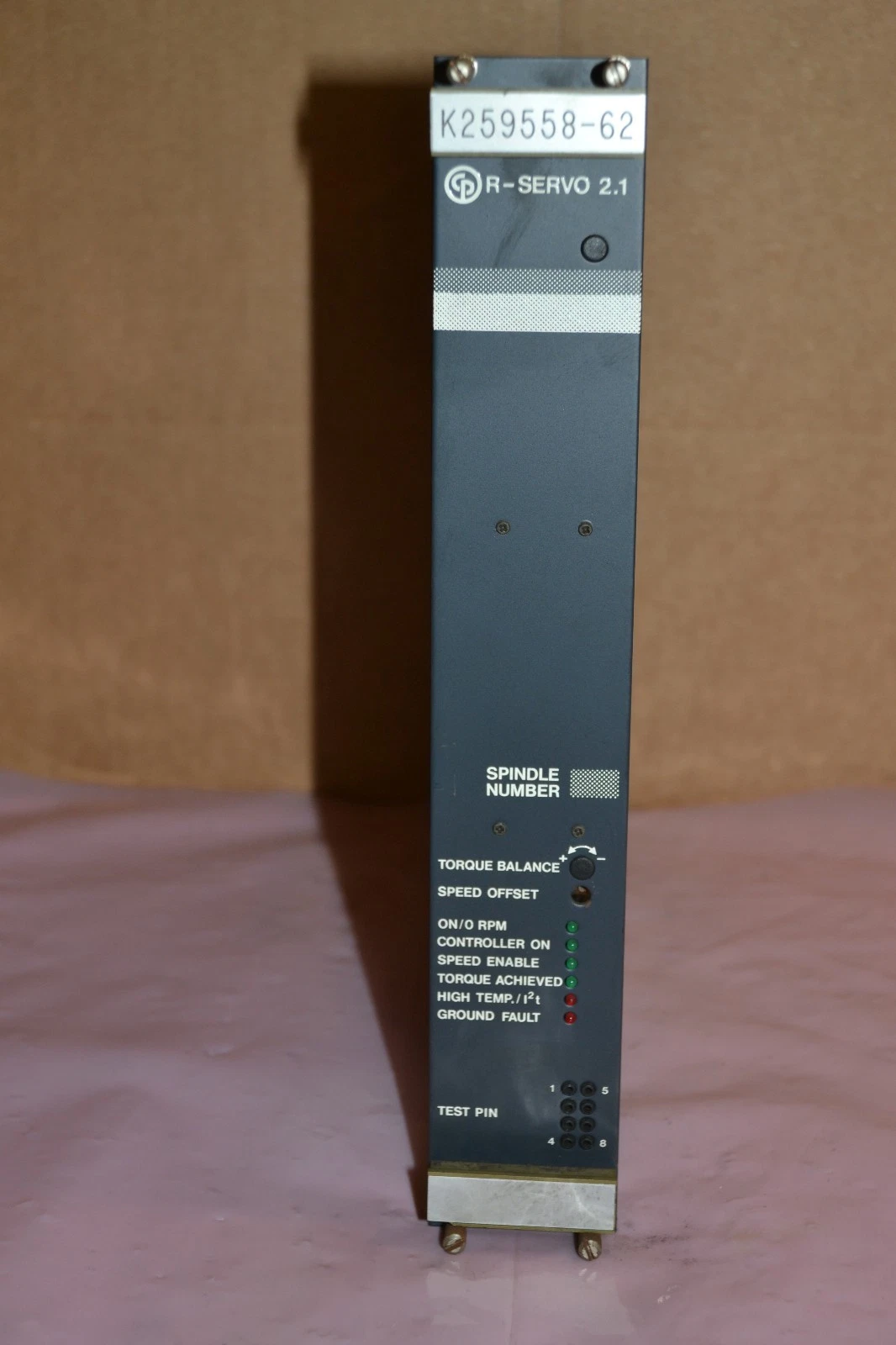 Used CHICAGO PNEUMATIC SIEB & MEYER K259558-62 K25955862 R-SERVO 2.1