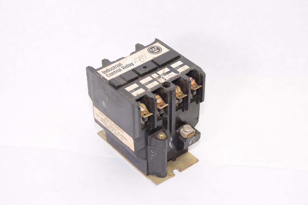 Used WESTINGHOUSE 766A023G01 10A Amp Industrial Control Relay