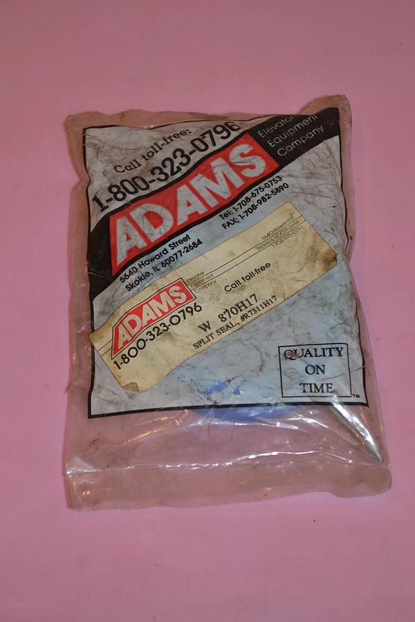 ADAMS SILICONE OIL SPLIT SEAL W870H17 W 870H17 R7311H17 NEW