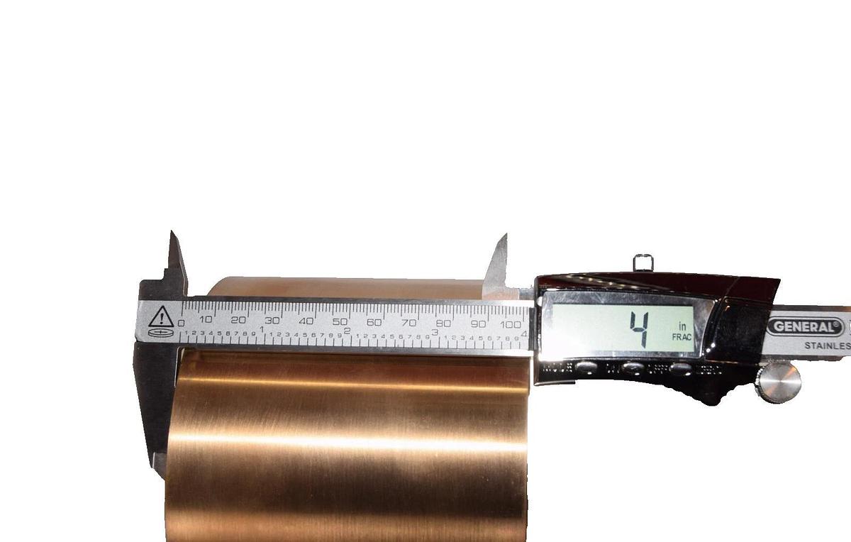 5" x 4-1/2" x 4" Brass Bushing (New)