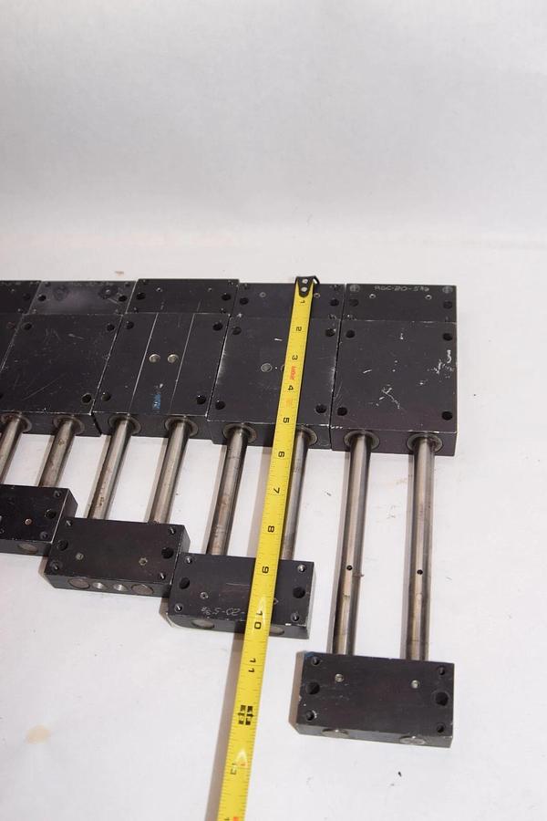 Used (Lot of 5) DURA-SLIDE RGC-20-5 3/8  Slides