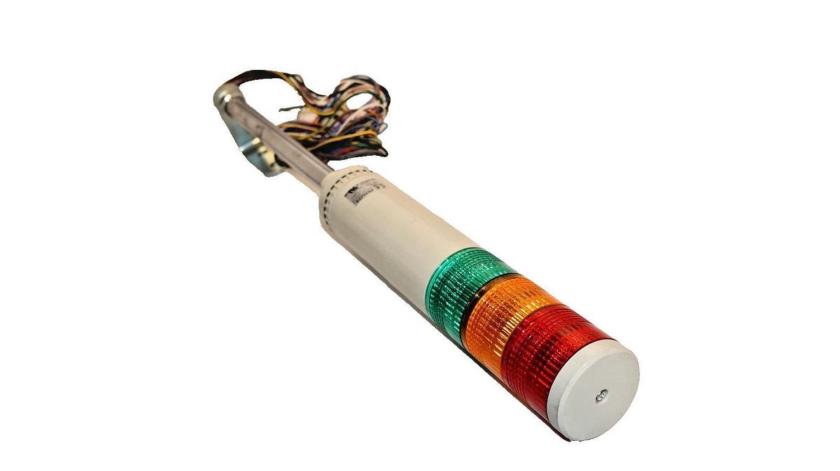 Patlite Tower Stack Light Beacon Green Red Orange LME-12FBL LME12FBL 24V (New)