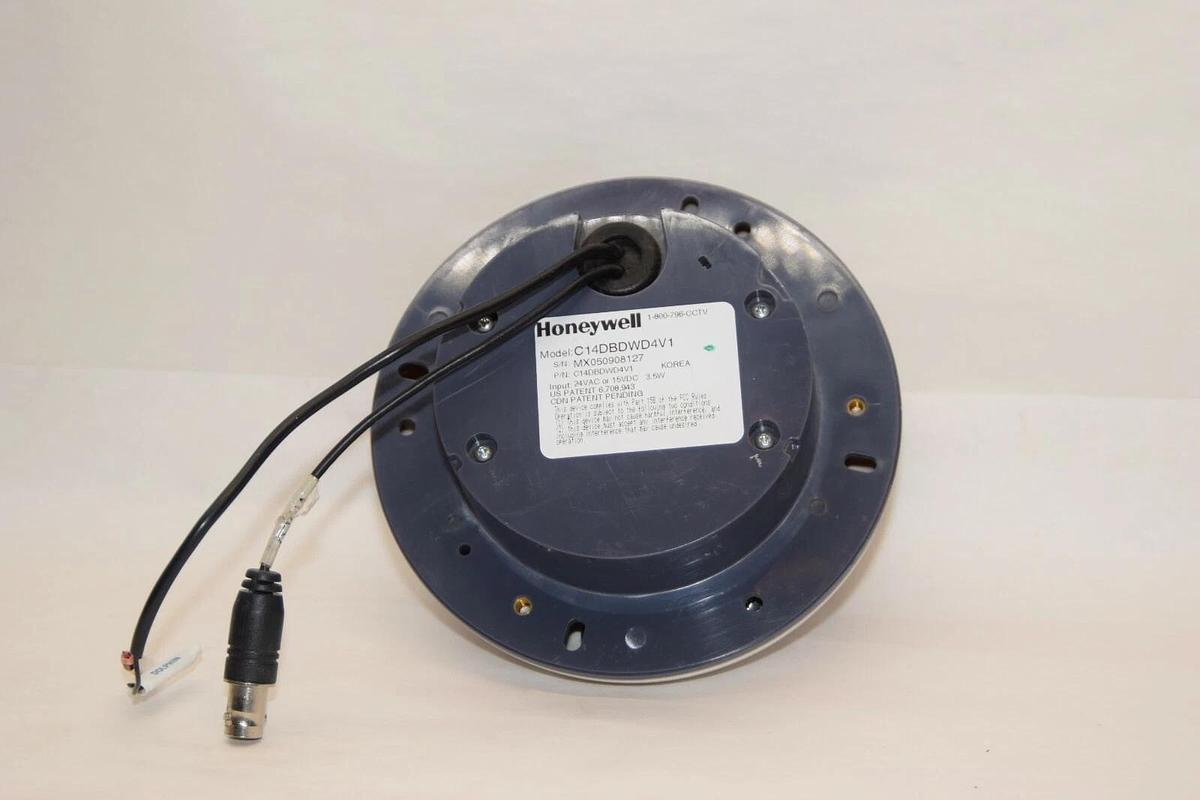Used HONEYWELL C14DBDWD4V1 24Vac 15Vdc 3.5W Dome Camera