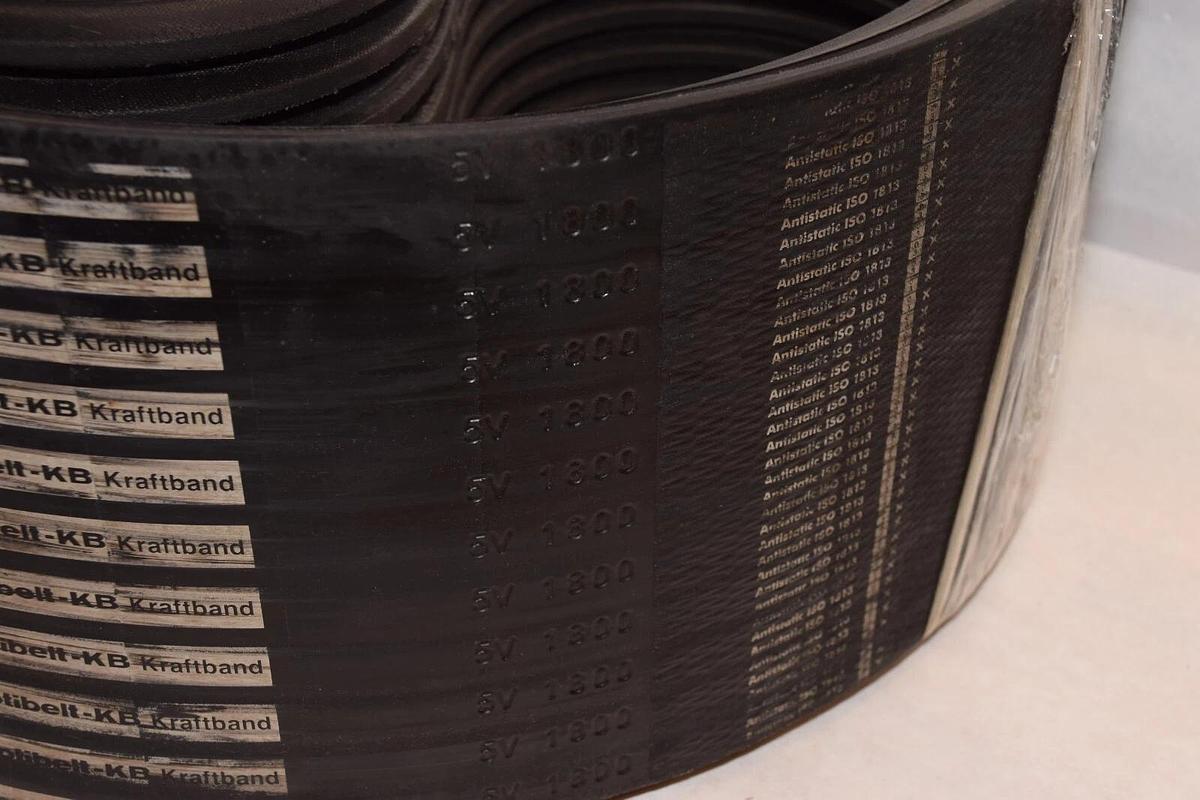 (NEW) OPTIBELT-KB 5V 1800 , 5V-1800 , 12/5V-1800 , 12-Rib V-Belt