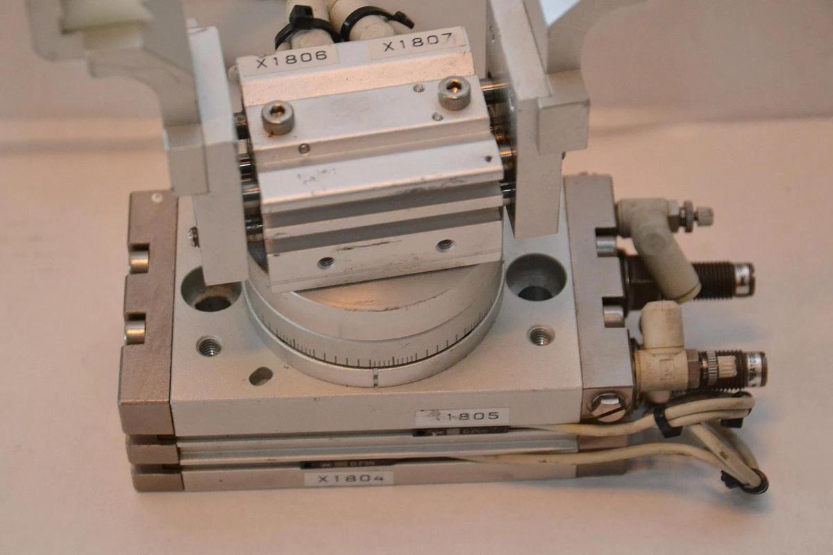 Used SMC Valve Rotary Actuator MSQB20HX-F9NL-X65 MSQB20HXF9NLX65  MHL2-100-X28