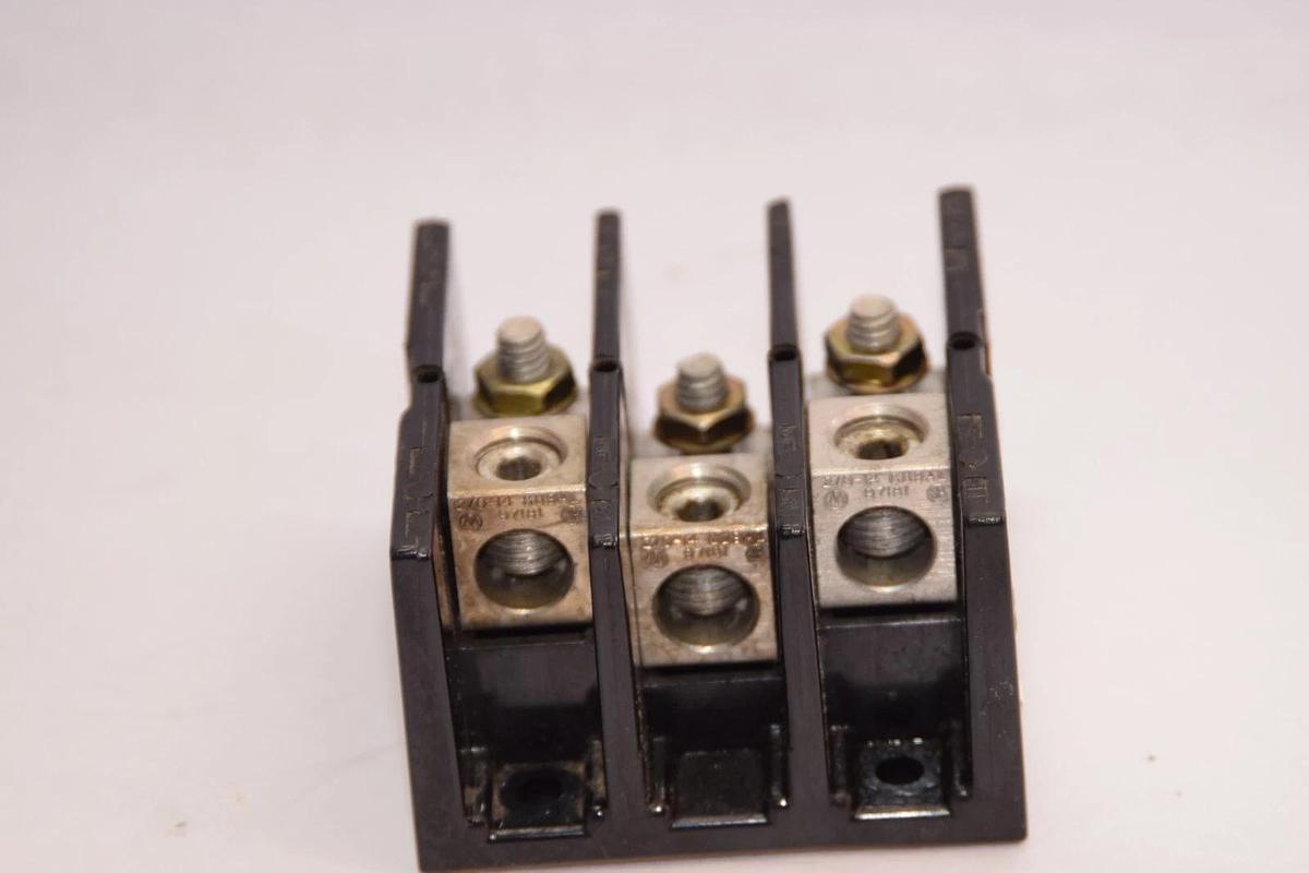 Used MARATHON 1423574 600V 175A CU , 135A AL Terminal Block