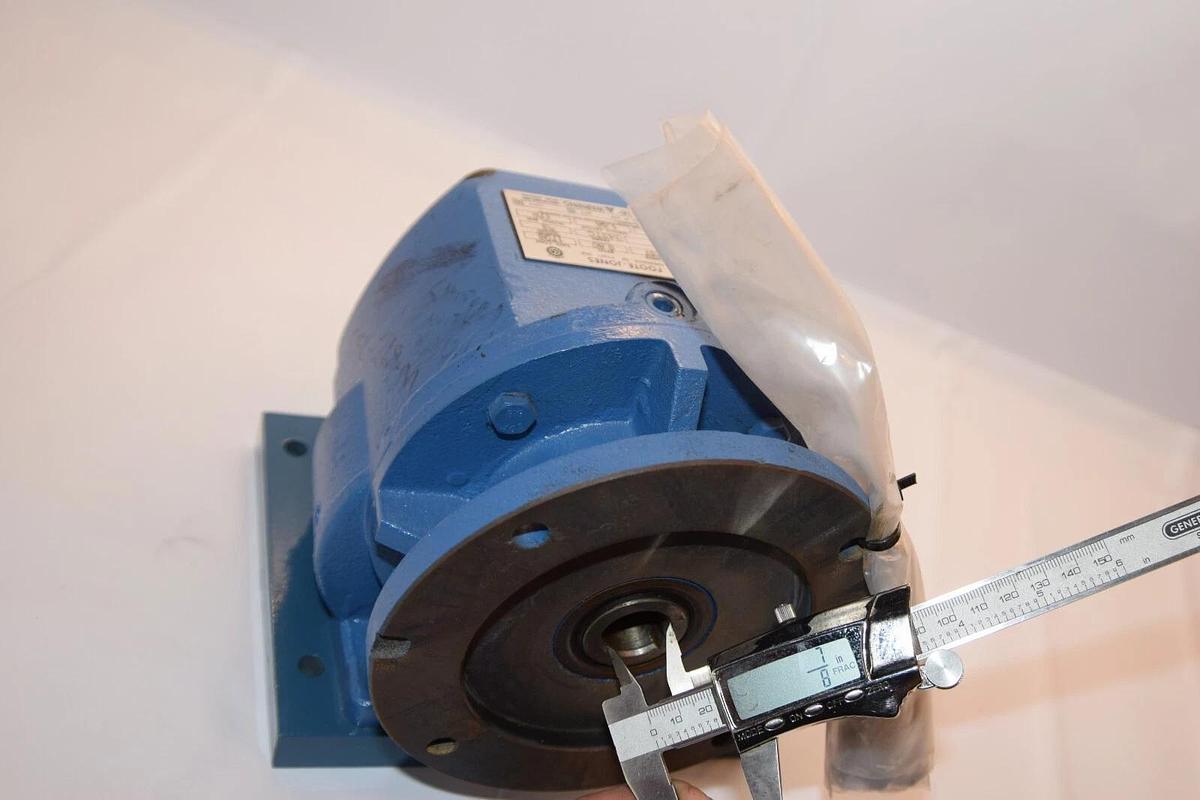 NEW FOOTE-JONES F14042E FJ50-10137 9.80 Ratio 3.0HP 173rpm Gearbox Speed Reducer