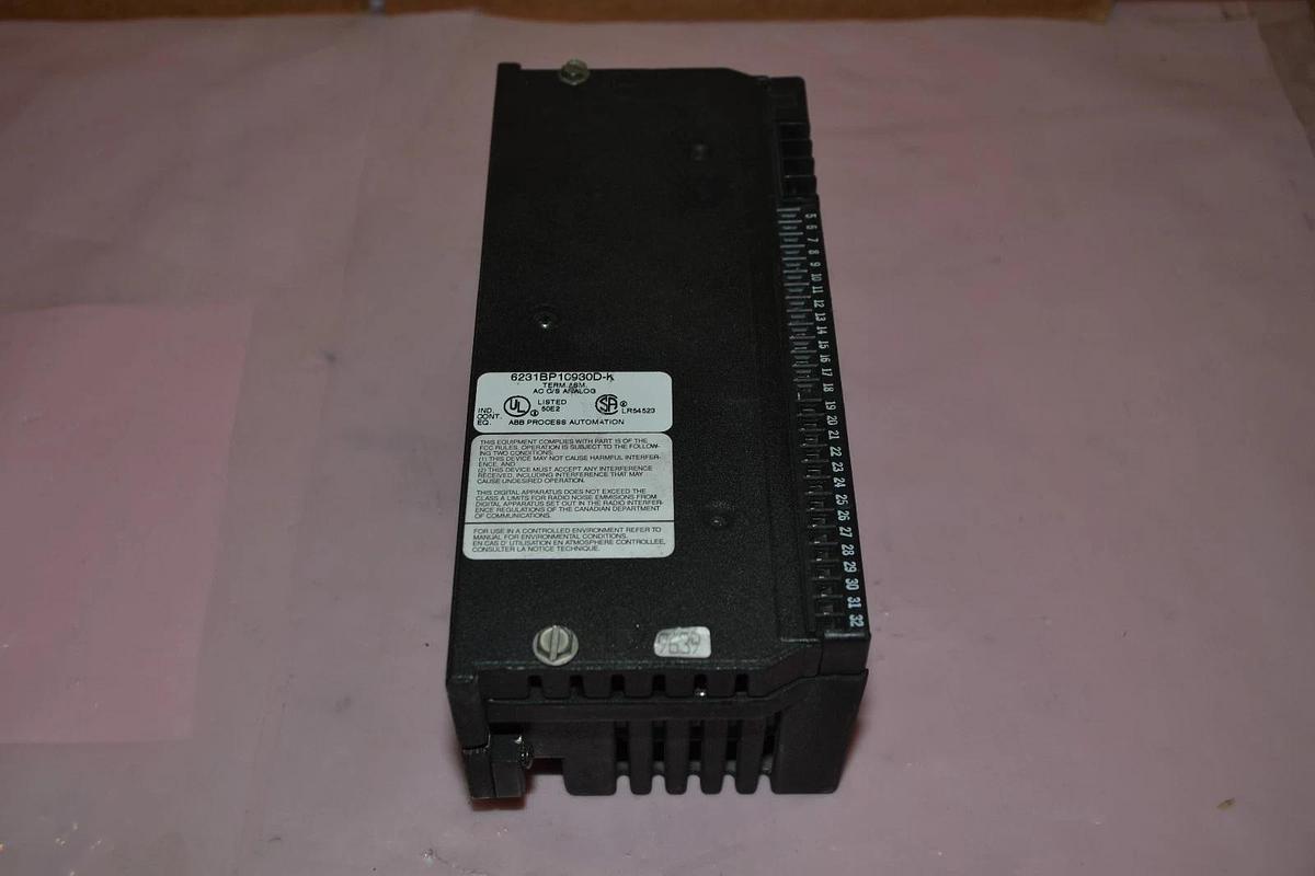 Used TAYLOR ABB 6231BP10930D-K 6231BP10930DK 6231BP10920C-E ANALOG MODULE